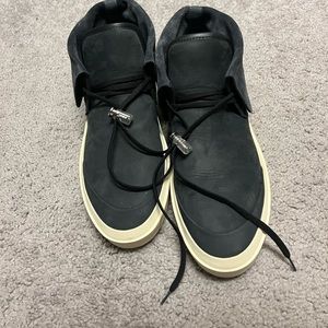 Fear of god suede black navy blue size 44 11 mens